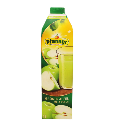 Pfanner Green Apple Juice 1L