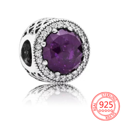 925 Silver Trinkets Balloon Charms Beads for Bracelet Pan Security Chain d027