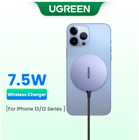 UGREEN Magnetic Wireless Charger For iPhone 14 13 Series Phone Charger Magnet Induction Charger For iPhone Wireless Charging Pad