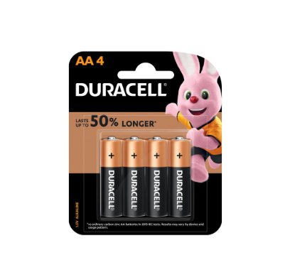 Duracell AA4 Battery 4pcs.