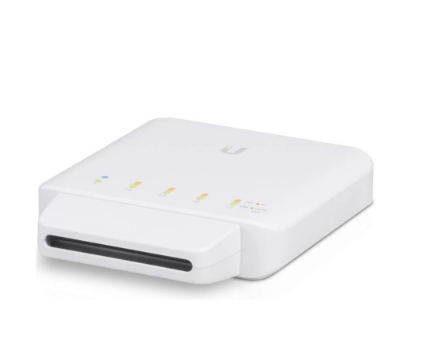 Ubiquiti USW-Flex - Layer 2, 5-port Gigabit POE Switch (4 POE OUT, 1 POE IN) - Unifi USW Flex