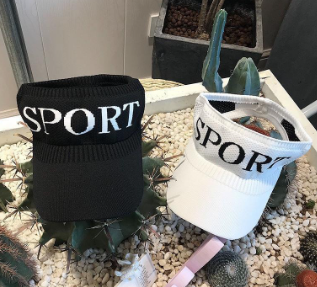 Women's Sunhat Fashion Sunscreen Hat Summer Hat Letter Sport Sun Visor Unisex