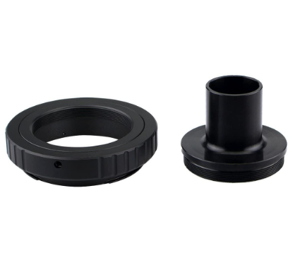 T Ring Adapter Mount Set 23.2mm/0.91Inches Connecting Microscopes And Cameras Suitable For Canon Nikon