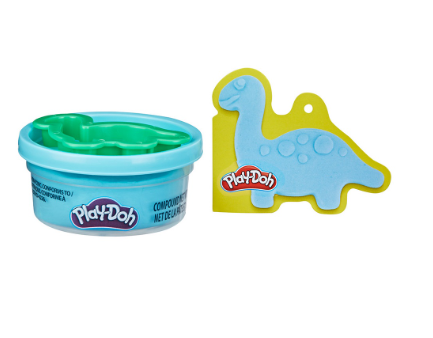 Play-Doh Pocket Size Creations Dinosaur Blue Dough