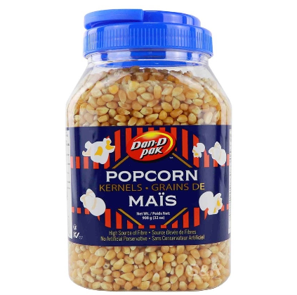 Dan-D Pak Popcorn Kernels 908g