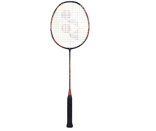 YONEX Astrox 99 Play Graphite Strung Badminton Racket with Full Racket Cover (Cherry Sunburst) | for Intermediate Players | 83 Grams | Maximum String Tension - 28lbs