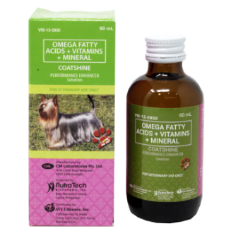 Coatshine Syrup 120ml (Coat and Skin Vitamins) for Dogs and Cats 120ml