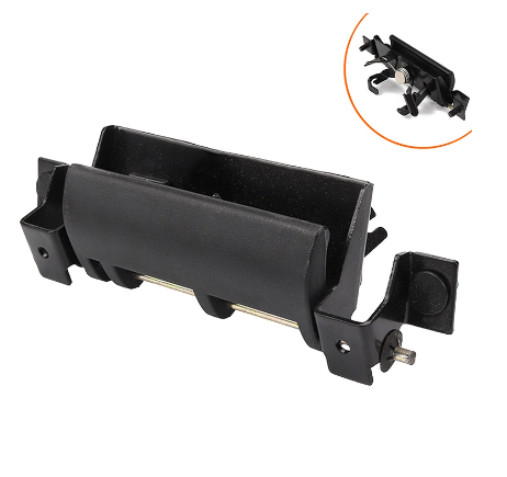 Metal Car Black Tail Door Handle 69090-08010 Fit for Toyota Senna Sequoia Auto Trunk Handle Styling Replacement Accessories