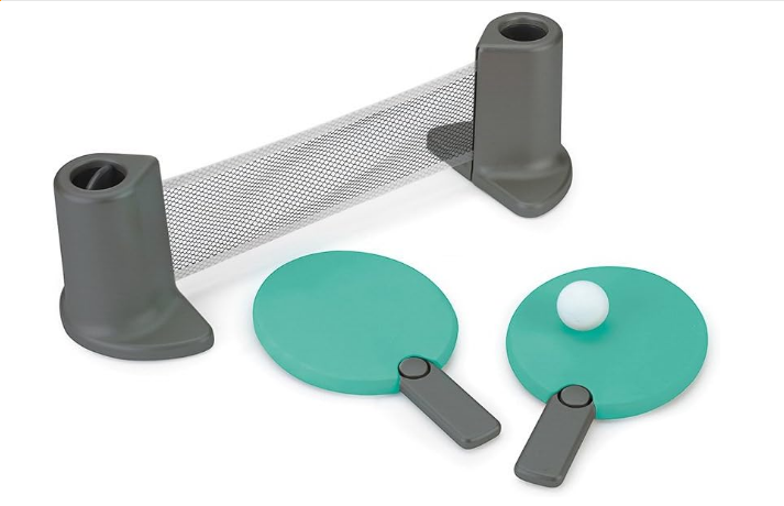 Pongo Portable Table Tennis Set, Surf Blue