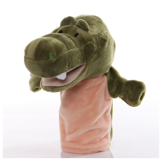 Animal Hand Puppet Cartoon Plush Toys Educational Pretend Telling Story Doll Kid Gifts D20