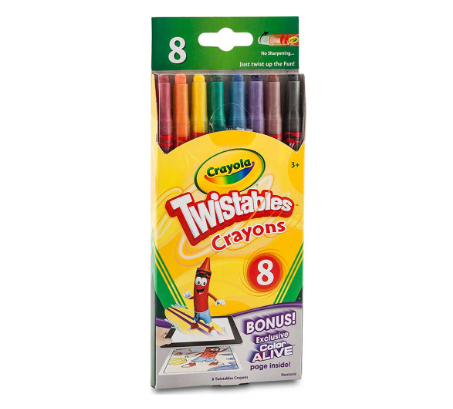CRAYOLA Twistable Crayons 8s Original