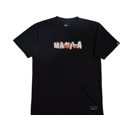 TEAM MANILA BLOCKS TSHIRT BLACK