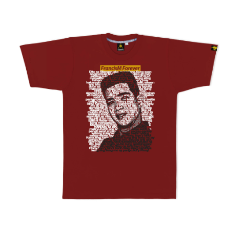 FrancisM Mens Lyrical Maroon