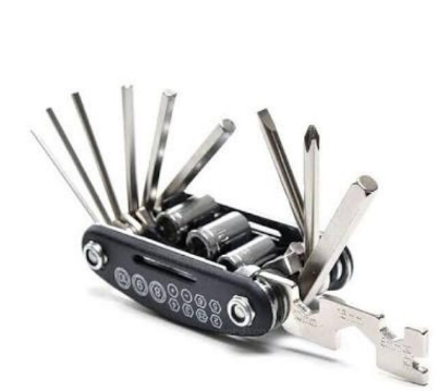 Bike Motorcycle Parts Accessories 16 in 1 Pocket Tools For Motorcycle Bicycle
