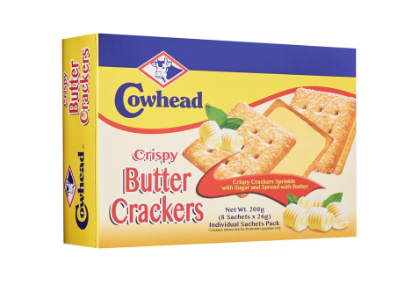 Cowhead Butter Cracker 208g x 1