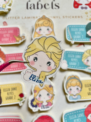 Kids Sticker Labels for Notebooks