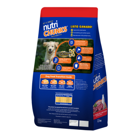 Nutri Chunks Hi-Protein Puppy Lamb 1.3kg