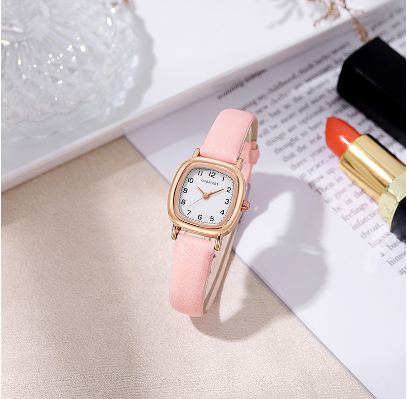 Ladies Watch Niche Light Luxury ins High-value Student Exam Simple Temperament Square Small Exquisite Retro Mori Quartz Watch