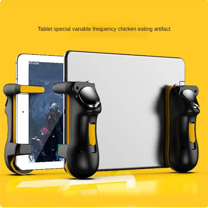 4 Finger Controller For Ipad PUBG Capacitance Adjustable Mobile Game Trigger L1R1 Button Gamepad Joystick Grip Tablet Gamepads