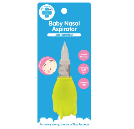 Tiny Remedies Baby Nasal Aspirator Anti Back Flow