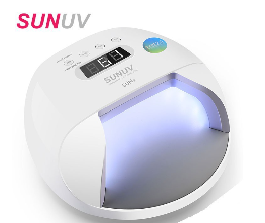SUNUV Sun7 UV Lamp Nail Art Dryer 48w Nail Lamp Cure LED and UV Gel