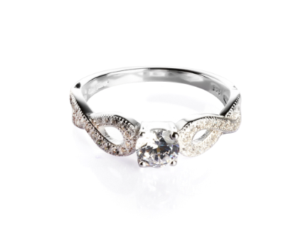 Unisilver 925 Inifinity Ladies Ring