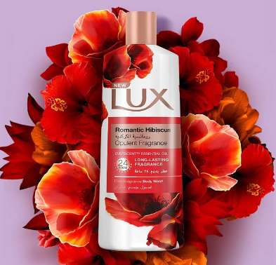 LUX Perfumed Body Wash Romantic Hibiscus 250 ML