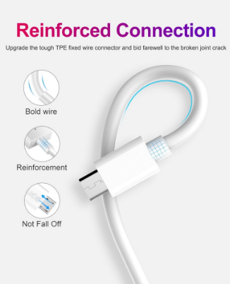 Android Charging Cable 3A 1M Micro USB Fast Charging Data Sync USB ChargingCable Cord For Realme Xiaomi Tablets Mobile Phone