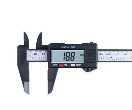 Digital Calipers 150mm 6inch LCD Electronic Vernier Caliper Carbon Fiber Micrometer Gauge