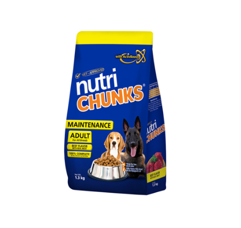 Nutri Chunks Maintenance Adult Beef 1.3kg