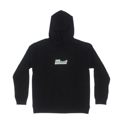 Illest Snowman Pullover Hoodie - Black