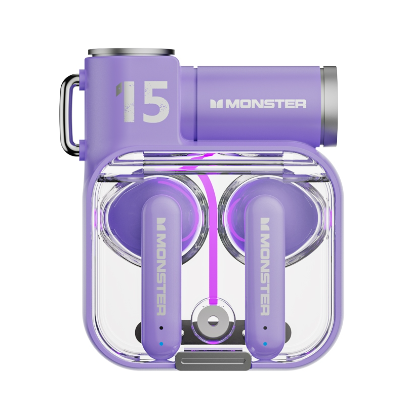 Lenovo X Monster XKT15 Wireless Bluetooth Earphones Gaming Earbuds Unique Design Gamer Headset HIFI Sound Low Latency Noise