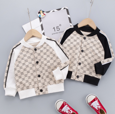 New Spring Autumn Baby Boys Girls Coats Toddler Infant Coats Casual Sport Jacket Children Kids Vacation Clothing