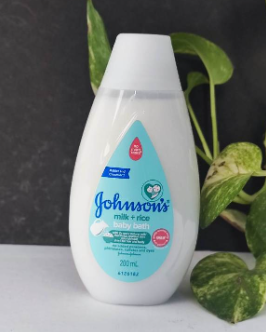 Johnson's Baby Bath Rice + Milk 200mL