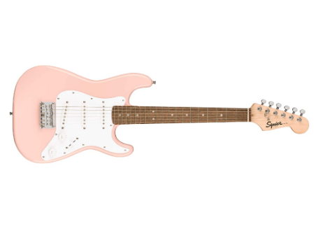 Mini Strat Electric Guitar- Shell Pink with Laurel Fingerboard(370121556)