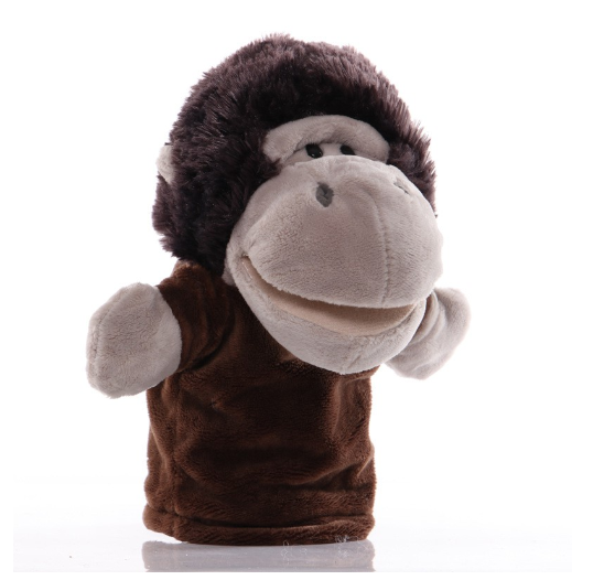 Animal Hand Puppet Cartoon Plush Toys Educational Pretend Telling Story Doll Kid Gifts D15