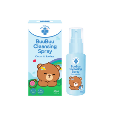 Tiny Remedies BuuBuu Cleansing Spray Cleans and Soothes