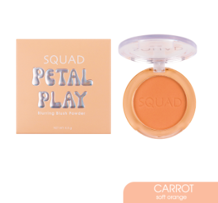 Squad Cosmetics Petal Play in Carrot