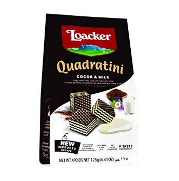 Loacker Quadratini Cocoa & Milk 125g