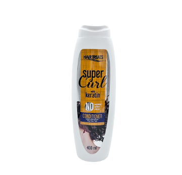 HAIR TREATS Supercurl With Keratin Conditioner 400ML