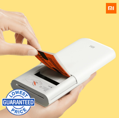 Xiaomi Portable Mini Pocket Photo Printer ZINK Mini Printer Bluetooth Photo Printer Wireless Printer for Android iOS