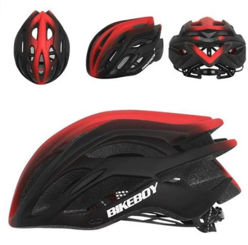 MTB Unisex Cycling Helmet with Light Bike Ultralight Helmet Intergrally-molded Mountain Road bike Bicycle Helmet BH7