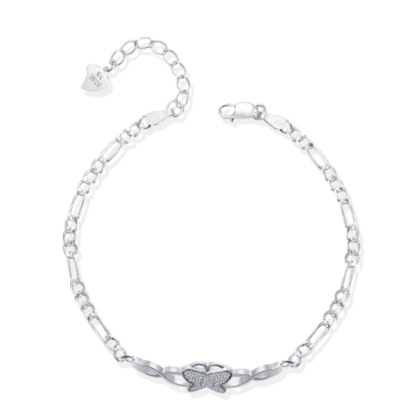 Silver B063 Korean Fashion Jewelry Ladies Bracelet