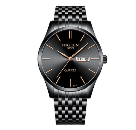 Binbond Original Luxury Watch Men's Watch Ultra-Thin Quartz Men's Watch Luminous Waterproof Fashion Trendy Men's Watch 01