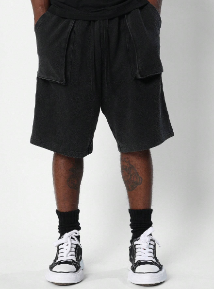 SUMWON Pull On Drop Crotch Jort