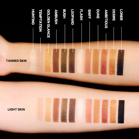 Perfect Diary Rich Colour Eyeshadow Palette Eye Makeup Waterproof Cosmetics 12 Shades Cold Cruelty-free