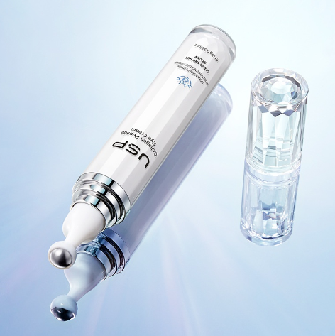 Collagen Peptide Moisturizing Eye Cream Firming Roller Ball Massage Eye Care Roll-Up Eye Cream