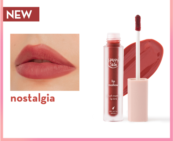 Happy Skin Lip Mallow Tint in Nostalgia