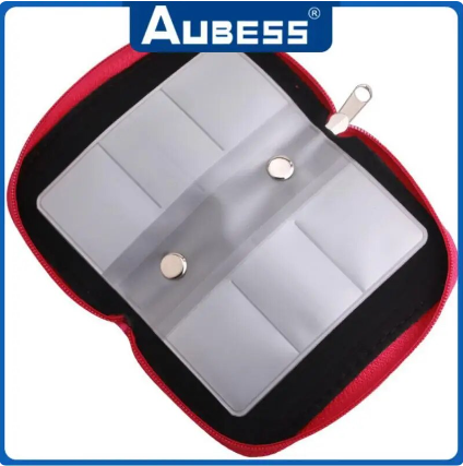 Sd Card Organized Must-have Gadget Practical Waterproof Memory Card Bag Travel Gear Convenient Durable Storage Bag Travel