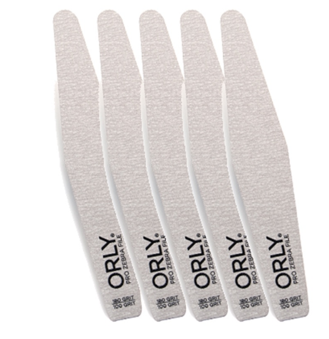 Orly Tools & Accessories Zebra File 180 grit - 5pcs